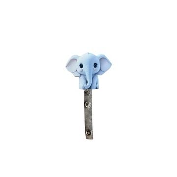 Blue Elephant Badge Holder – Cute and Practical Accessory for Healthcare