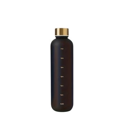Black water bottle