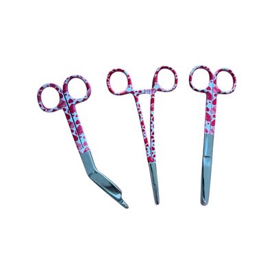 Set of Red Heart Scissors