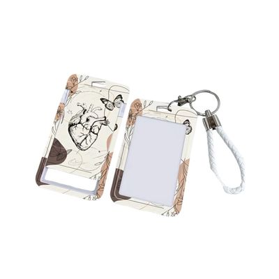 Artistic Heart Pattern Card Holder