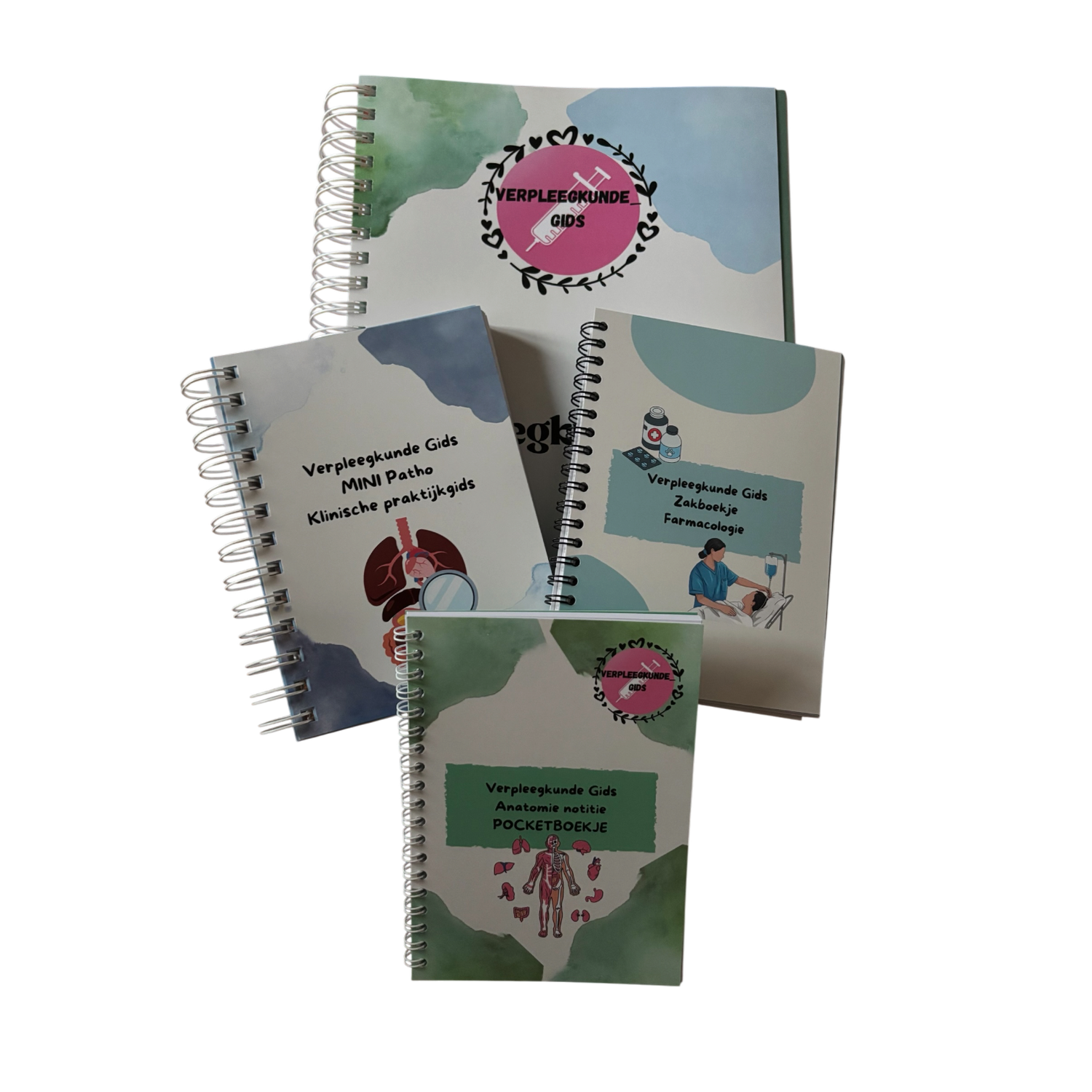 Nursing Guide, Anatomy Pocket, Pharmacology Pocket &amp; Mini Patho Pocket