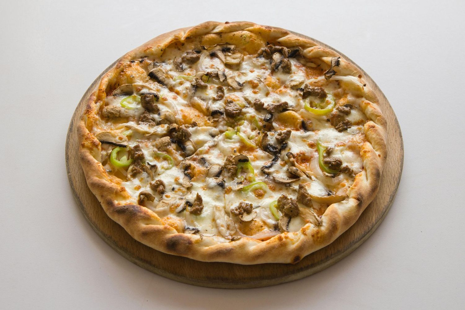 Funghi e  salsiccia