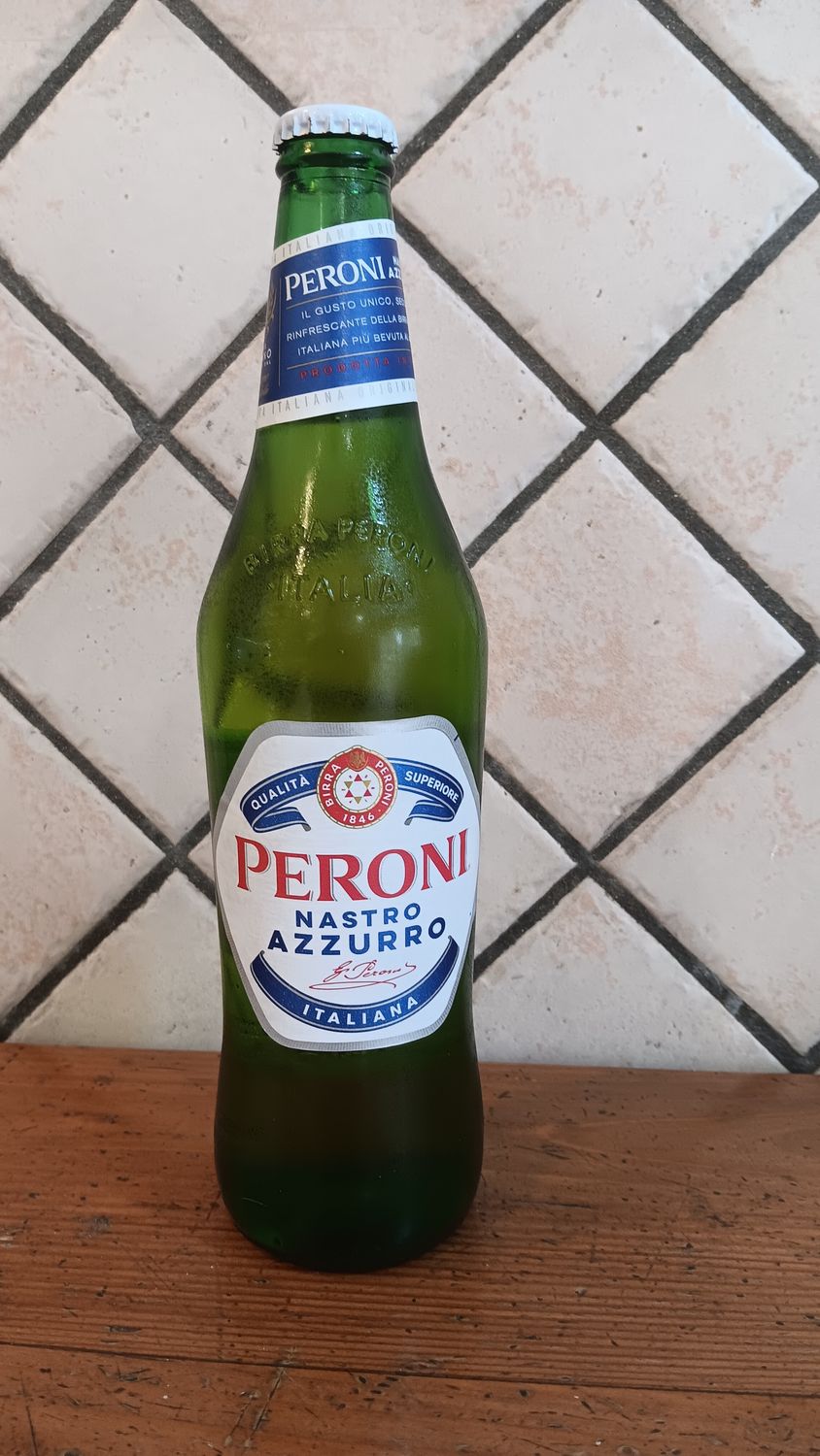 Birra Peroni nastro azzurro cl66