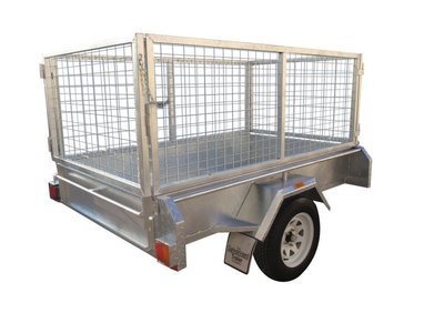 TRAILER 7X4 WITH CAGE