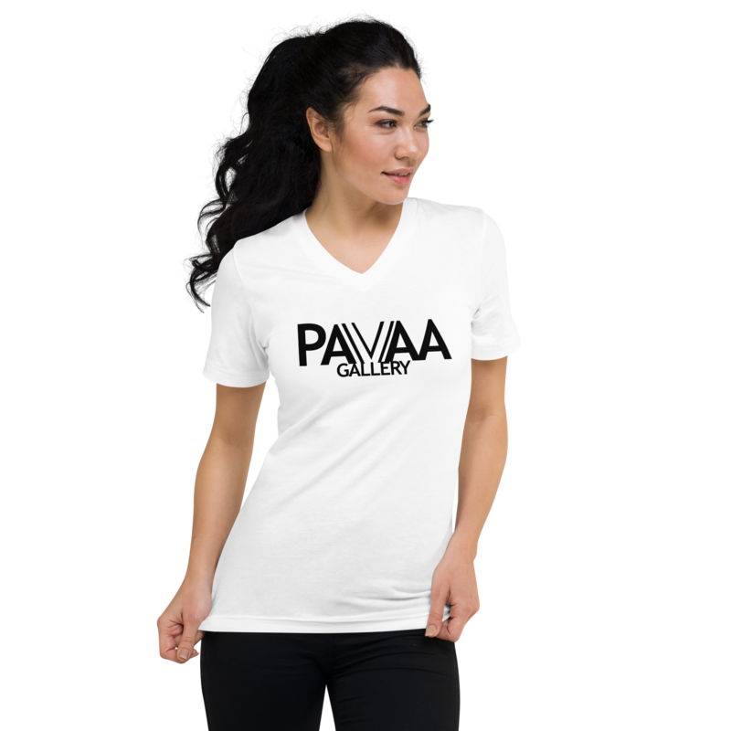 PAVAA Unisex Short Sleeve V-Neck T-Shirt PAVAA Unisex Short Sleeve V-Neck T-Shirt
