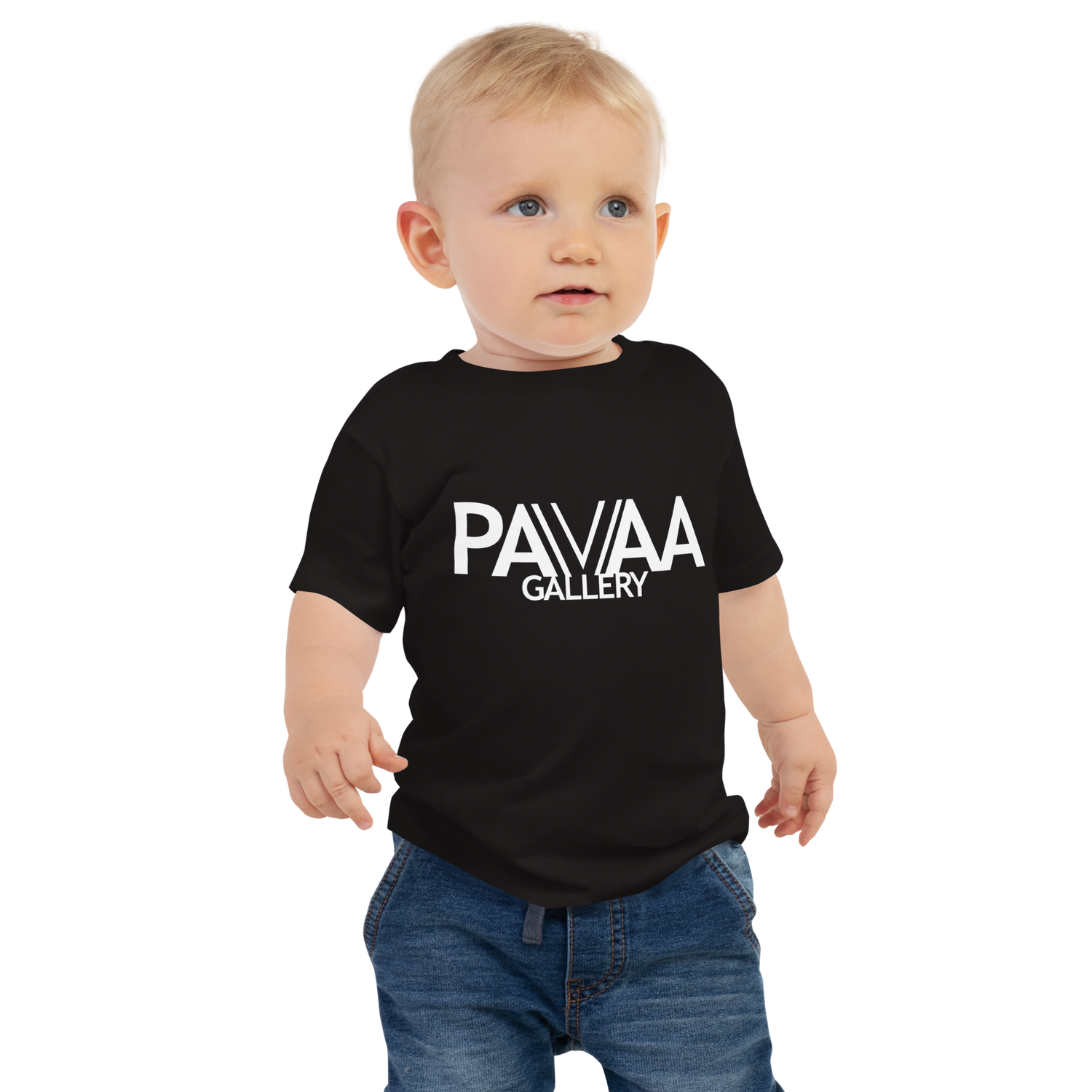 PAVAA Logo Baby Jersey Short Sleeve Tee