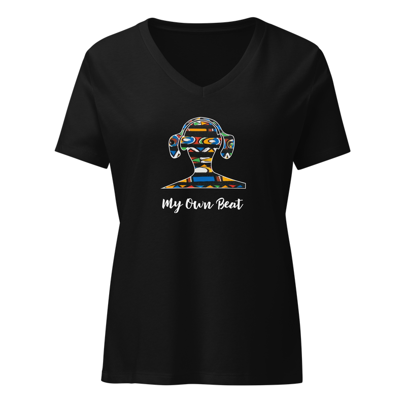 My Own Beat Women’s v-neck t-shirt
