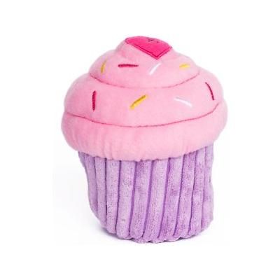 Zippy Paws 817025 Cupcake Plush Dog Toy  Pink