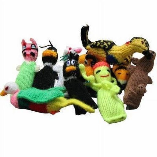 Chilly Dog Barn Yarn Hand Knit Wool Cat Toy with Catnip (Single)