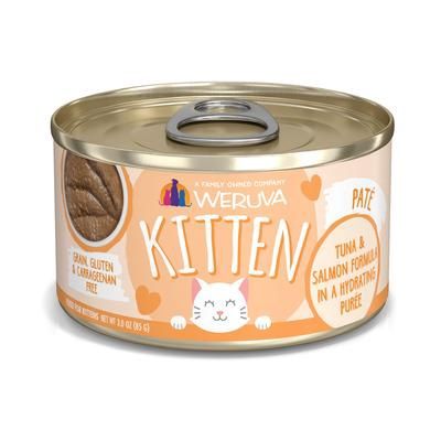 Weruva 3 Oz Kitten Puree Tuna Salmon Cat Treat