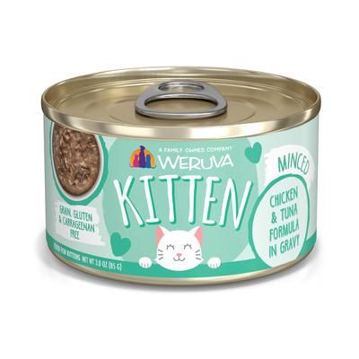 Weruva Kitten Chicken Tuna Gravy Cat Food - 3 Oz