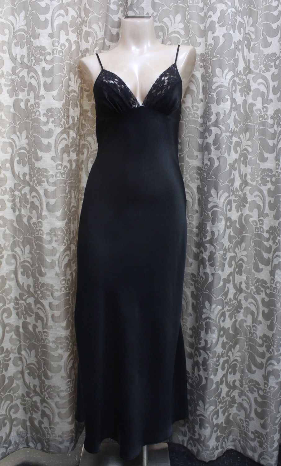 S Long Gown Black