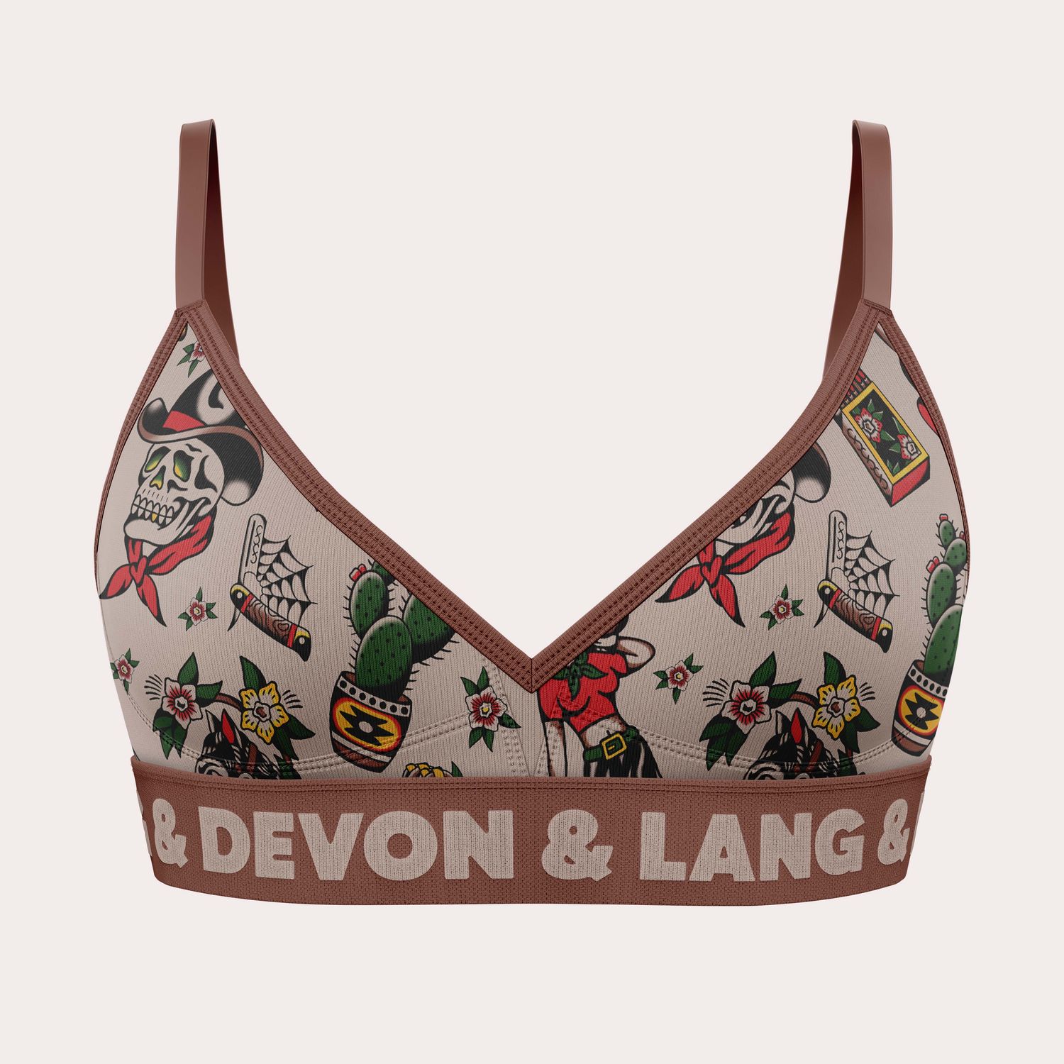Bria Bralette, Colour: Vintage Outlaw, Size: XS
