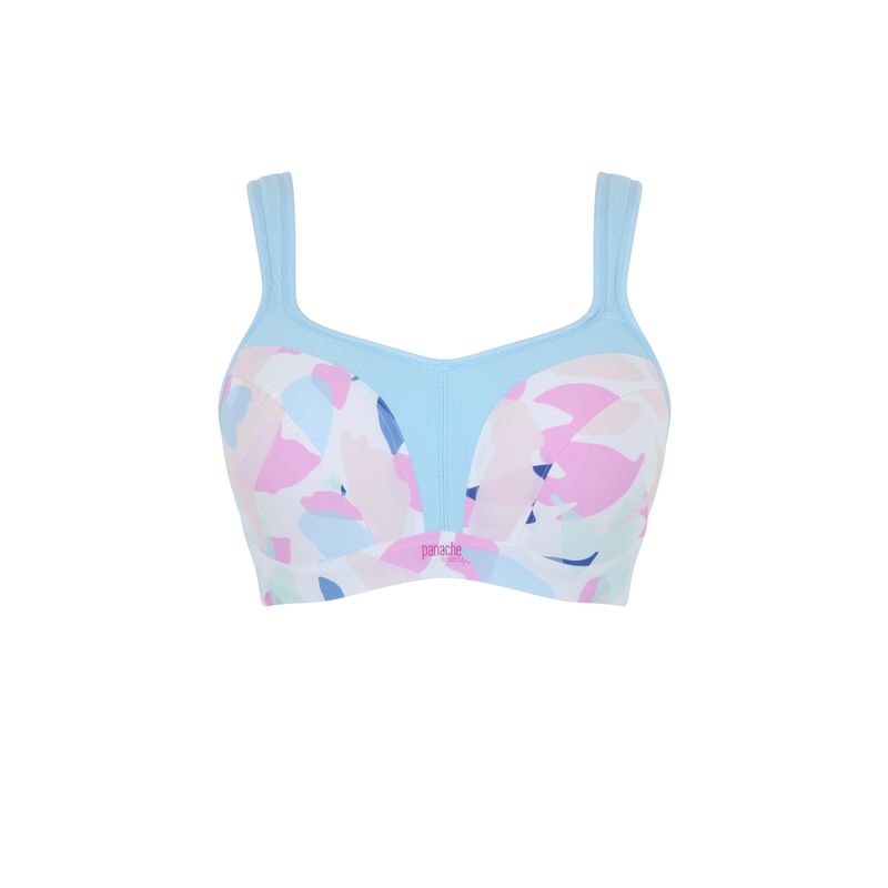 Wired Sports Bra / Abstract Pink