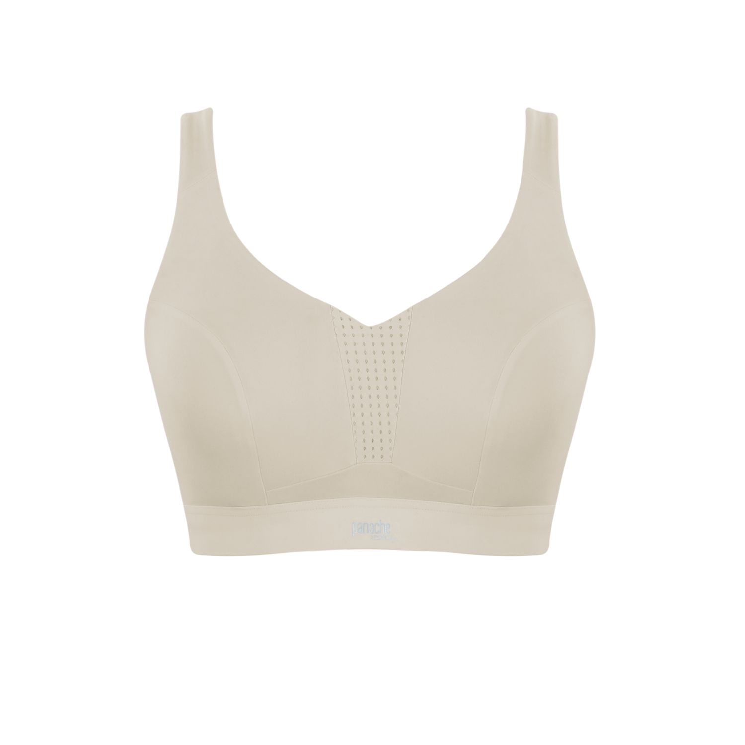 Non Padded Sports Bra / Chalk