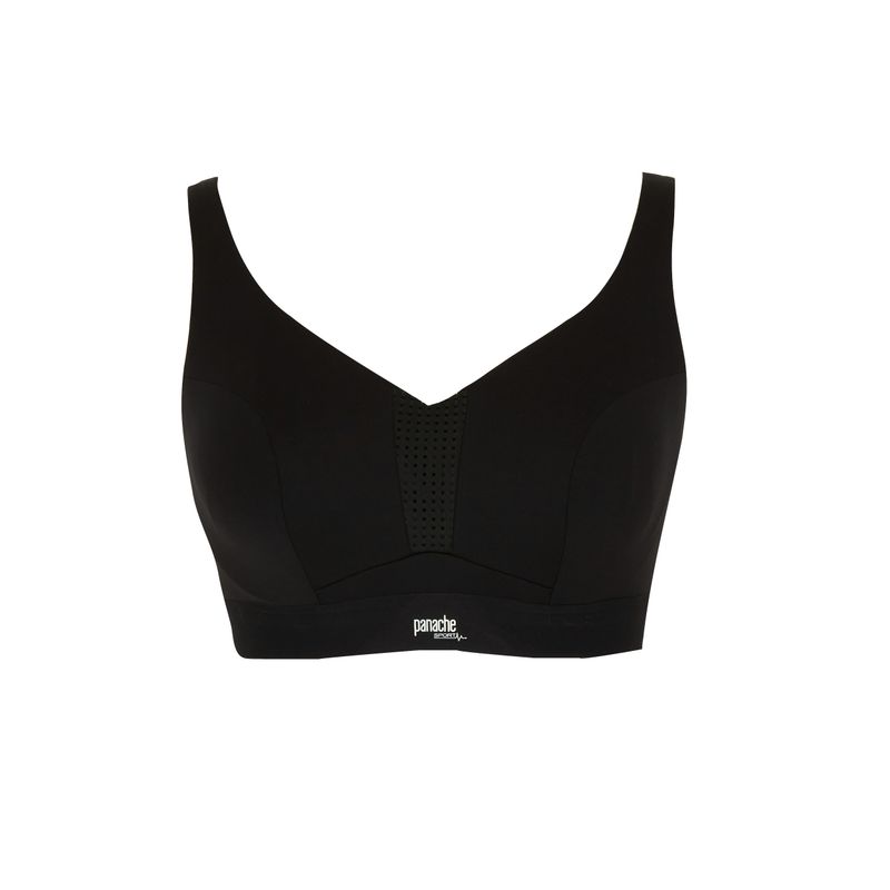Non Padded Sports Bra / Black