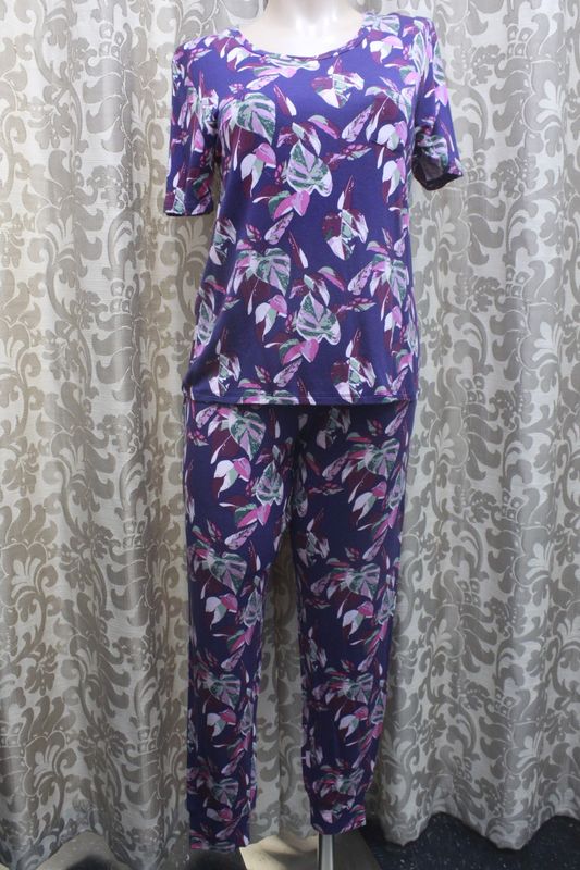French Terry Lounge Set / Nova Foliage