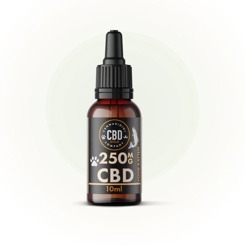 250 mg CBD olie op basis van zalmolie voor katten (vanaf 5 kg) – 2,5%