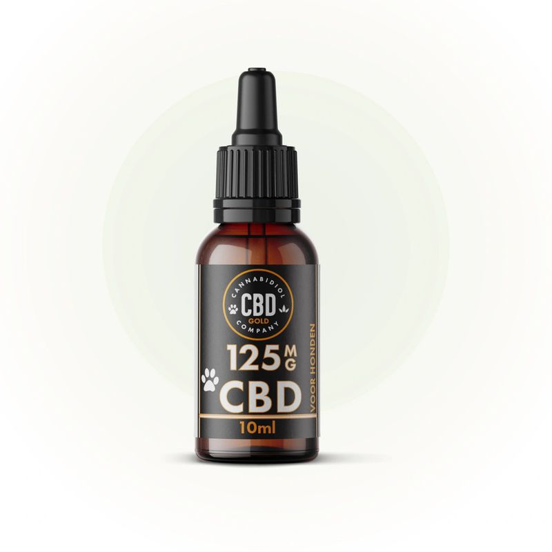 125 mg CBD GOLD olie voor kleine honden (2–10 kg) – 1,25%