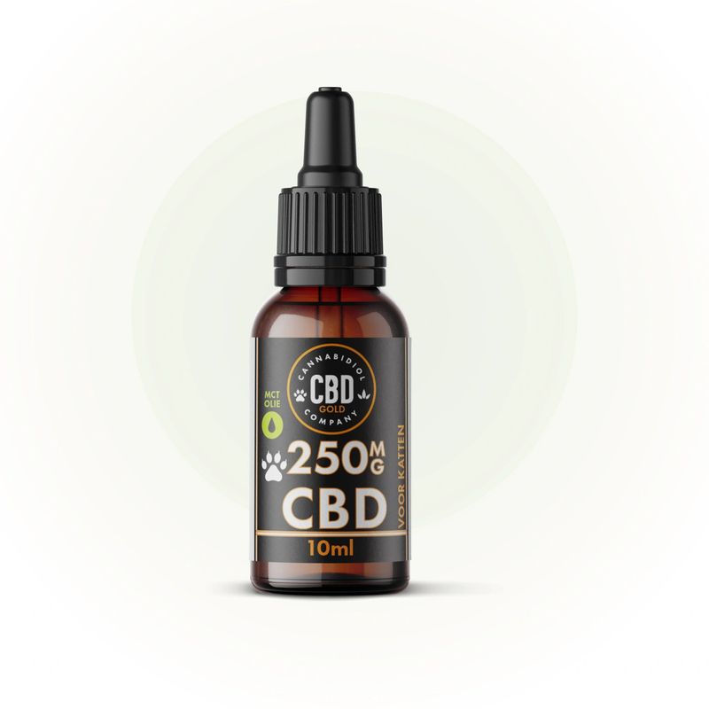250 mg CBD olie op basis van MCT-olie voor katten (vanaf 5 kg) – 2,5%