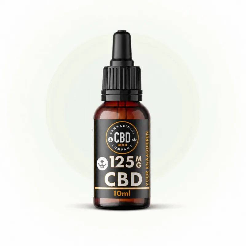 125 mg CBD GOLD olie voor knaagdieren (vanaf 1500 g) – THC-vrij