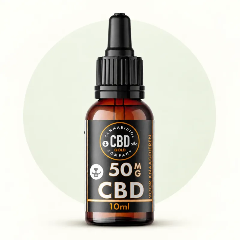 50 mg CBD GOLD olie voor knaagdieren (vanaf 250 g) – THC-vrij