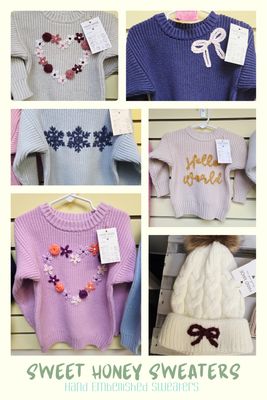 Sweet Honey Sweaters