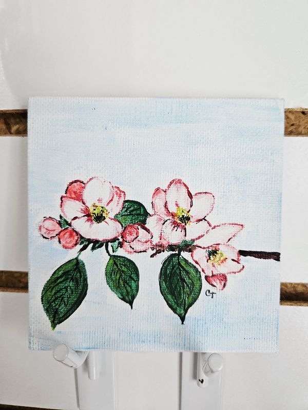 Cherry Blossom Small Painting