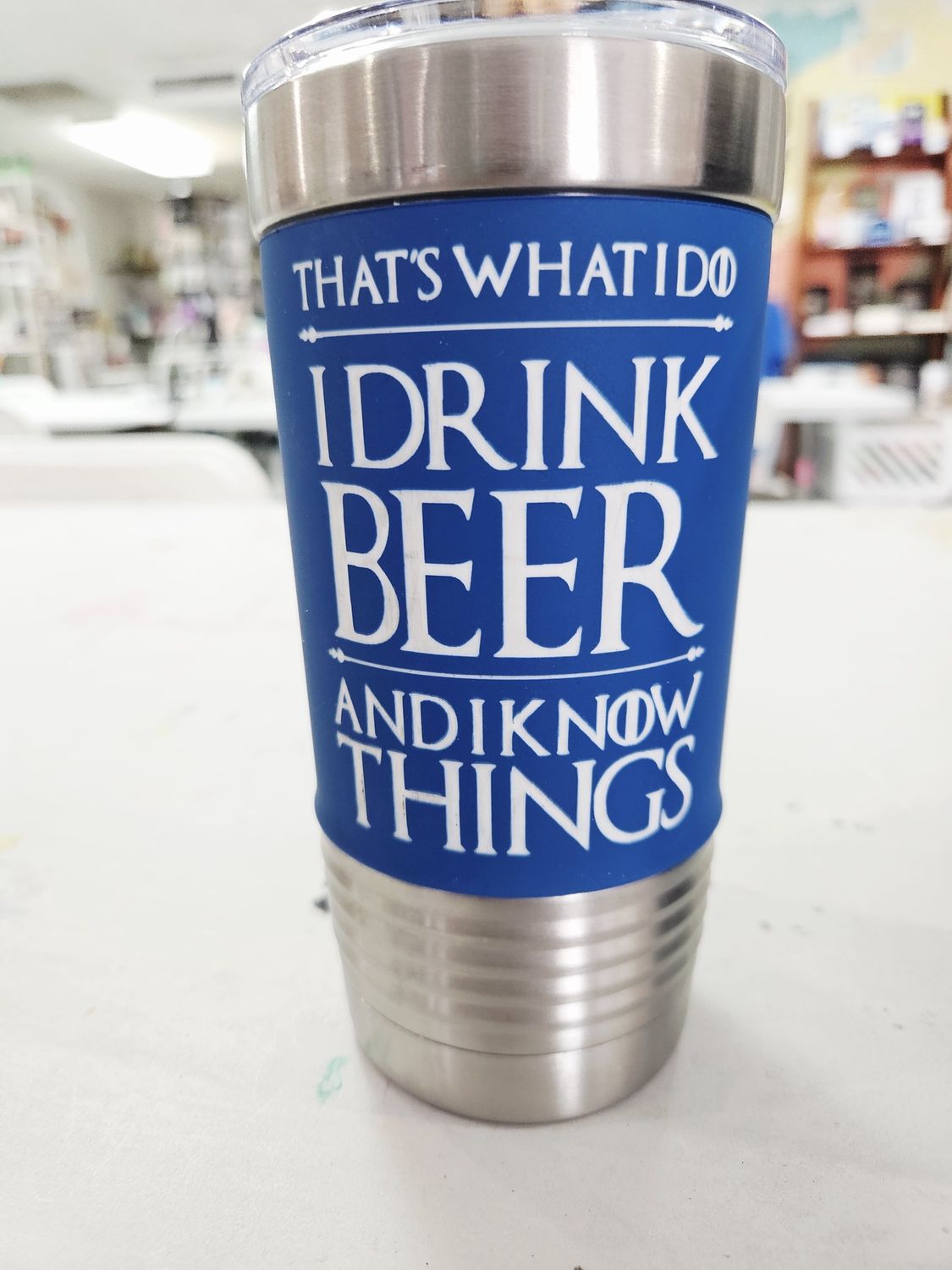 I Drink Beer Tumbler