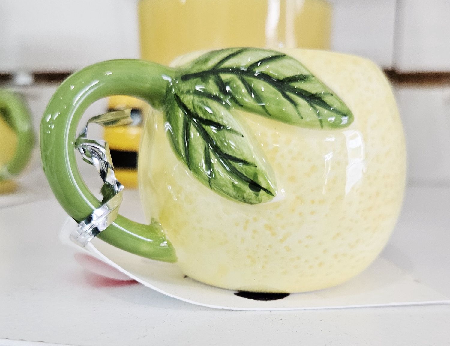 Lemon Tea Cup Soy Candle