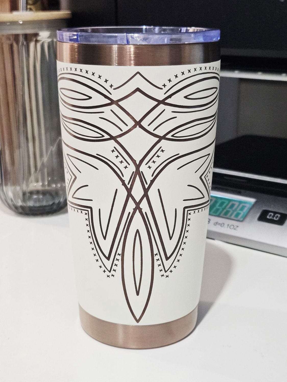 Western Engraved Tumbler