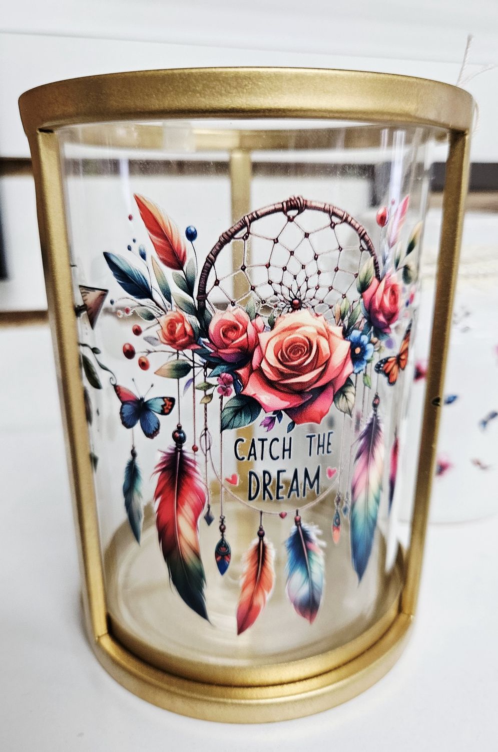 Catch The Dream Candle Holder