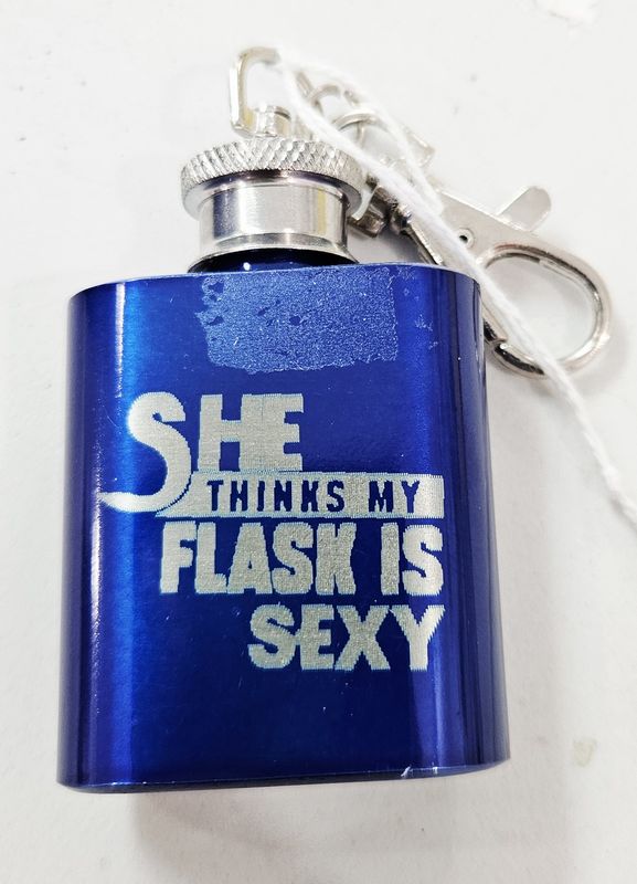 She Thinks My Flask Is Sexy Mini Flask