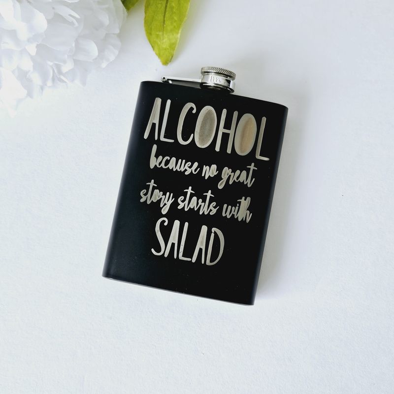 Alcohol Salad Flask