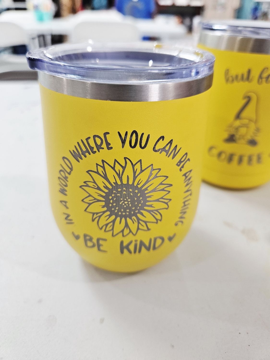 Be Kind Wine Tumbler