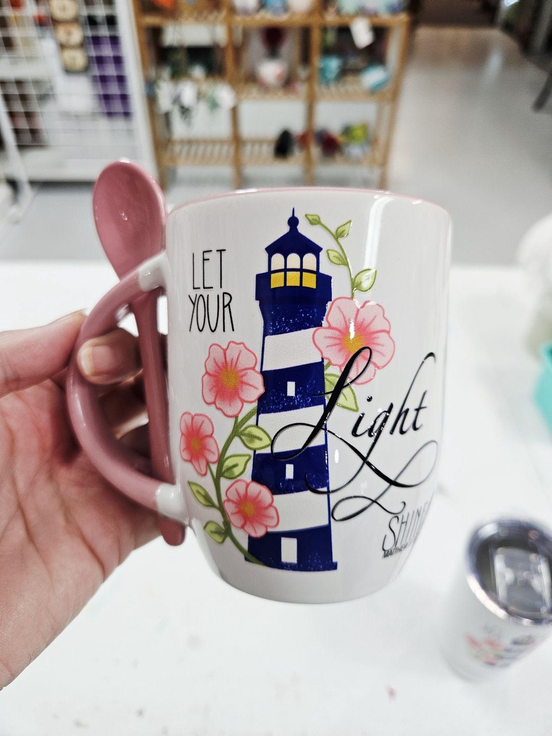Let Your Light Shine Spoon Mug