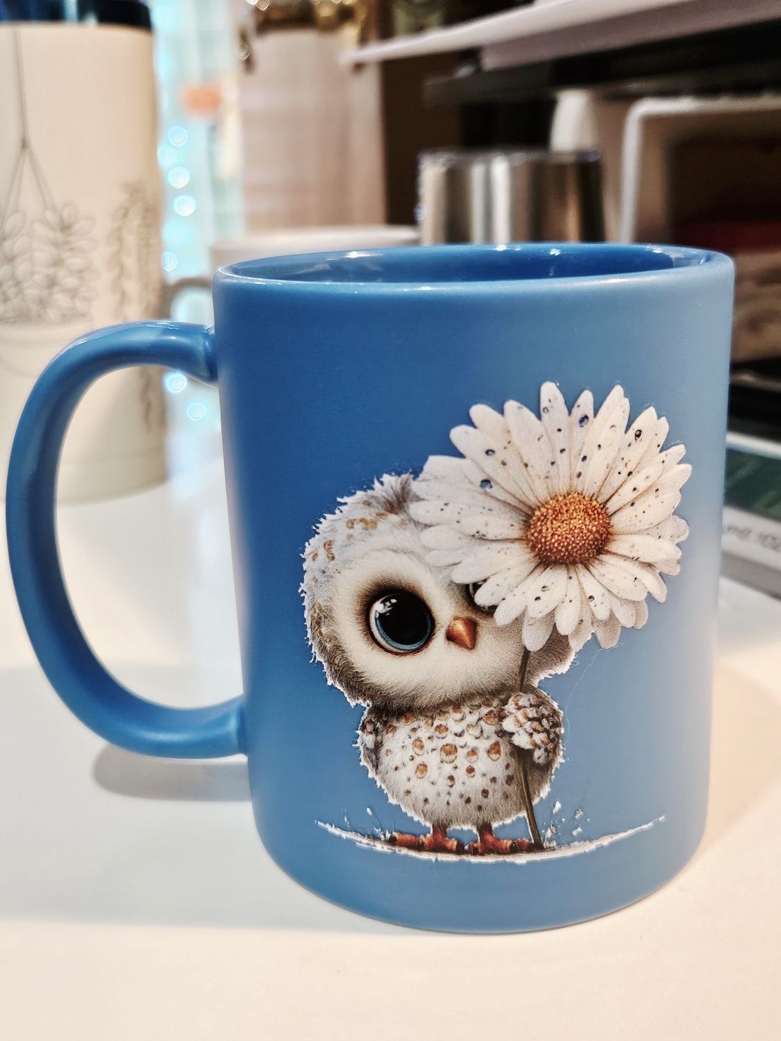 Owl &amp; Daisy Mug