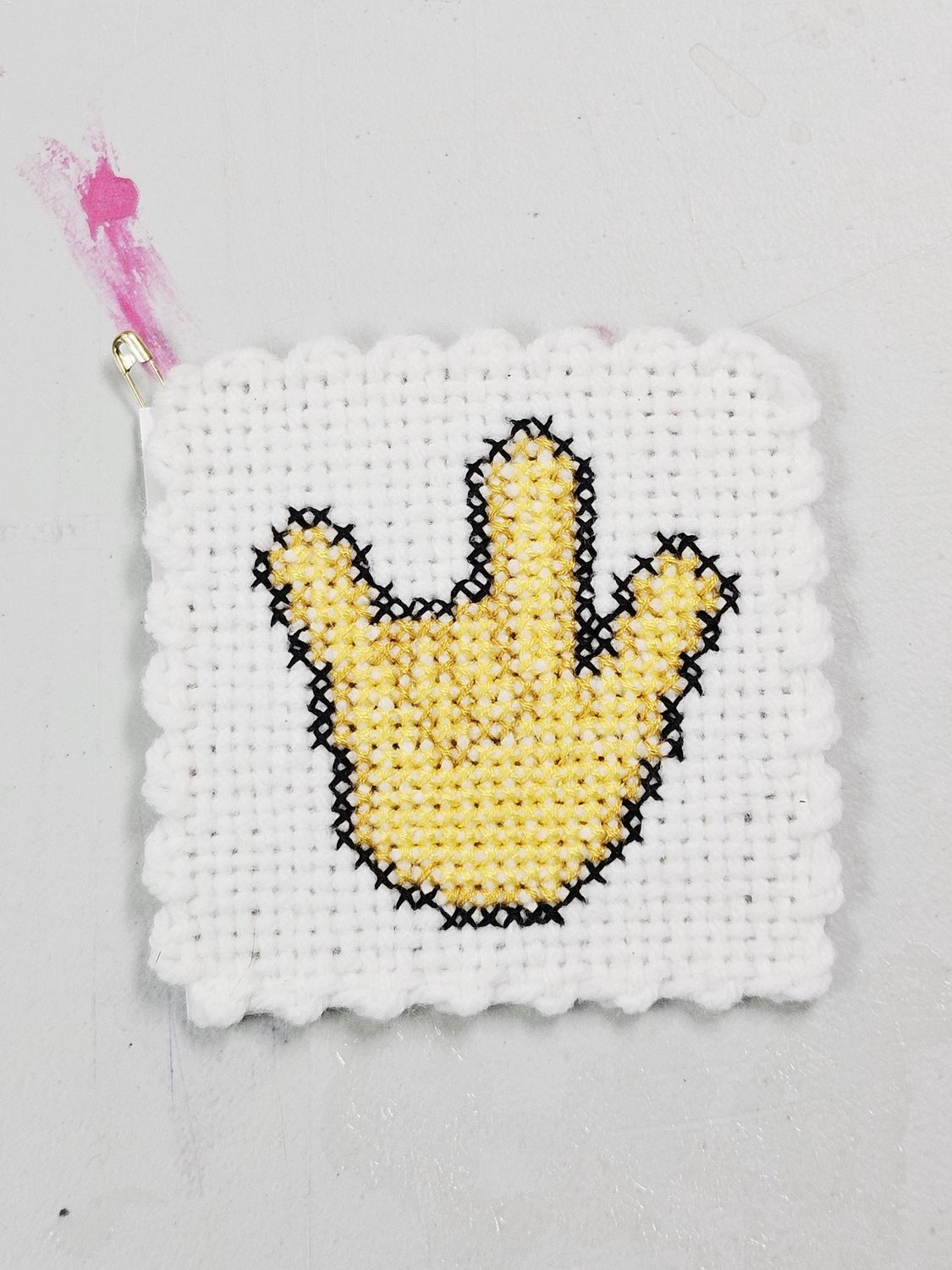 I Love You Hand Coaster