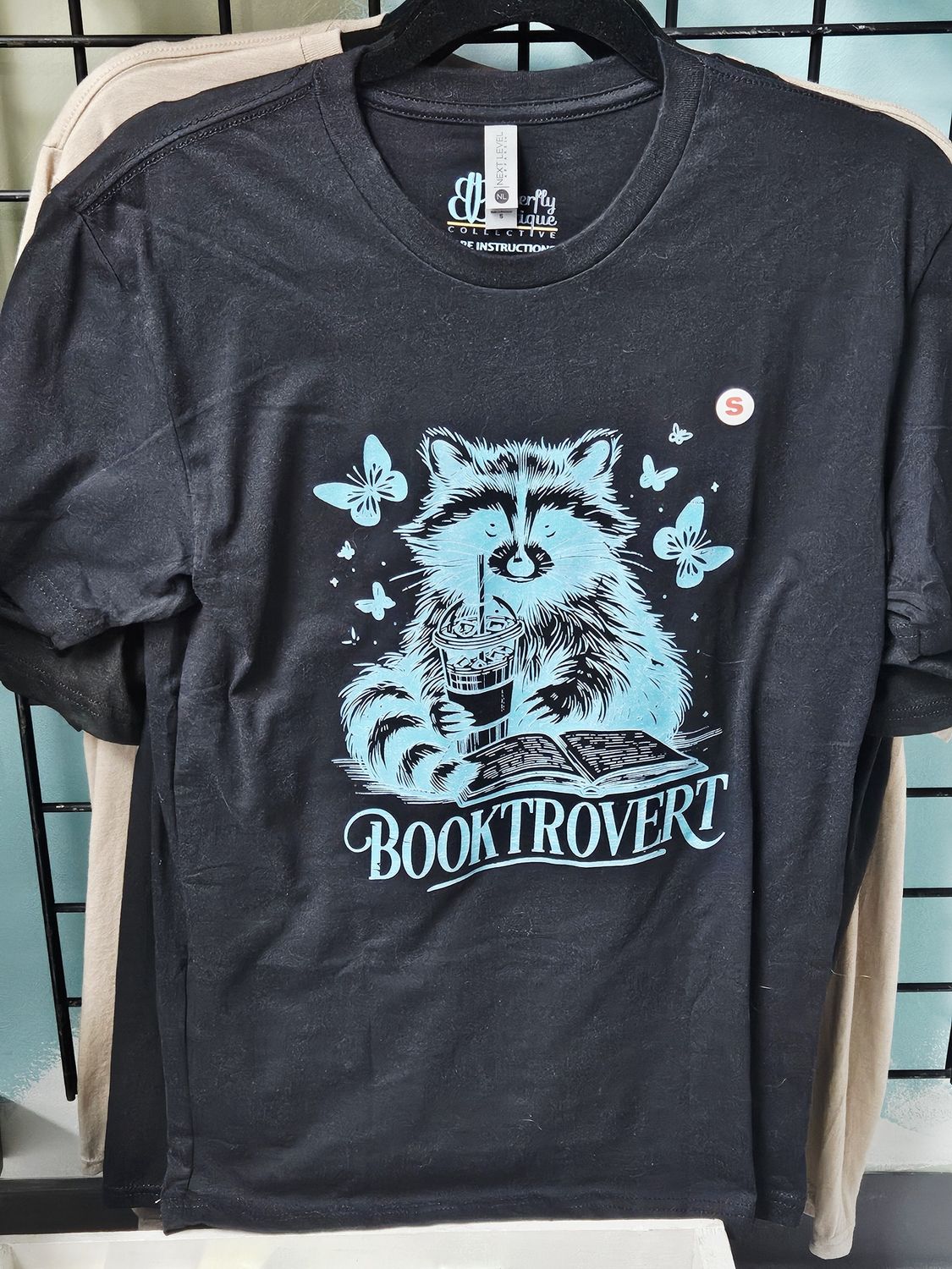 Booktrovert Raccoon T-Shirt