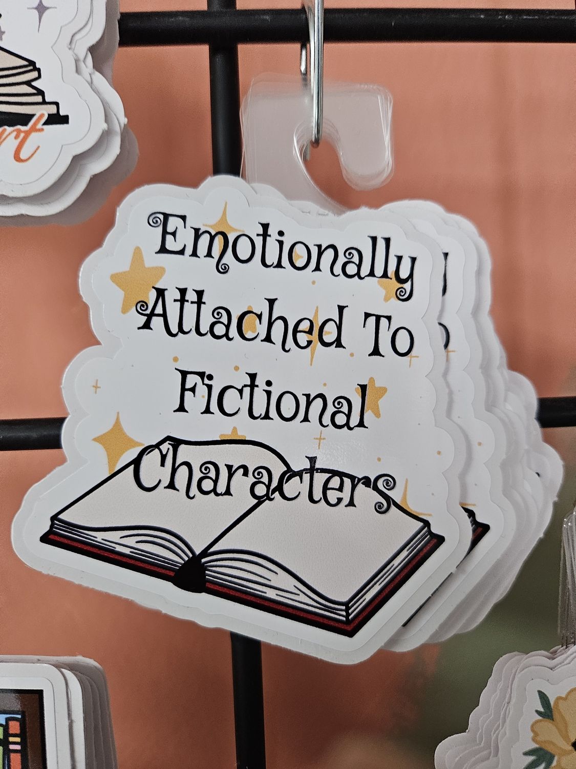 Emotionally attached to fictional characters