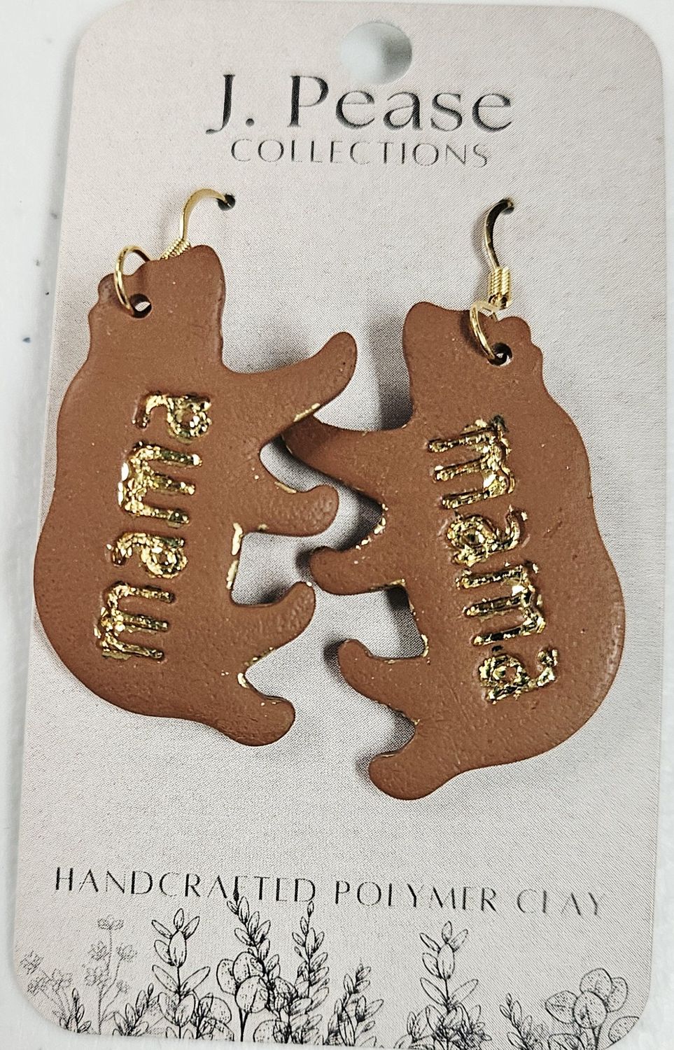 mama bear earrings