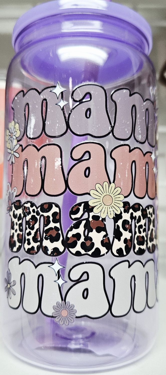 mama mama plastic 16 oz cup