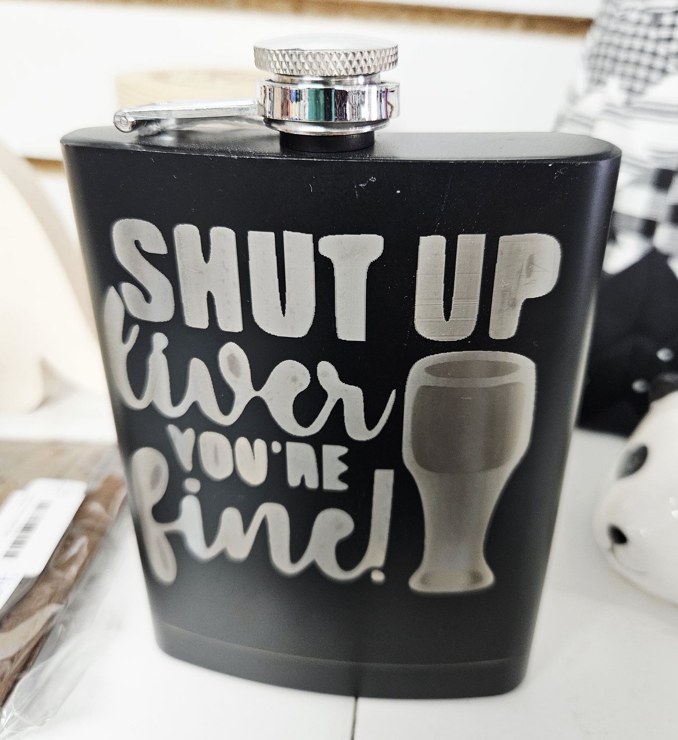 Shut Up Liver Flask