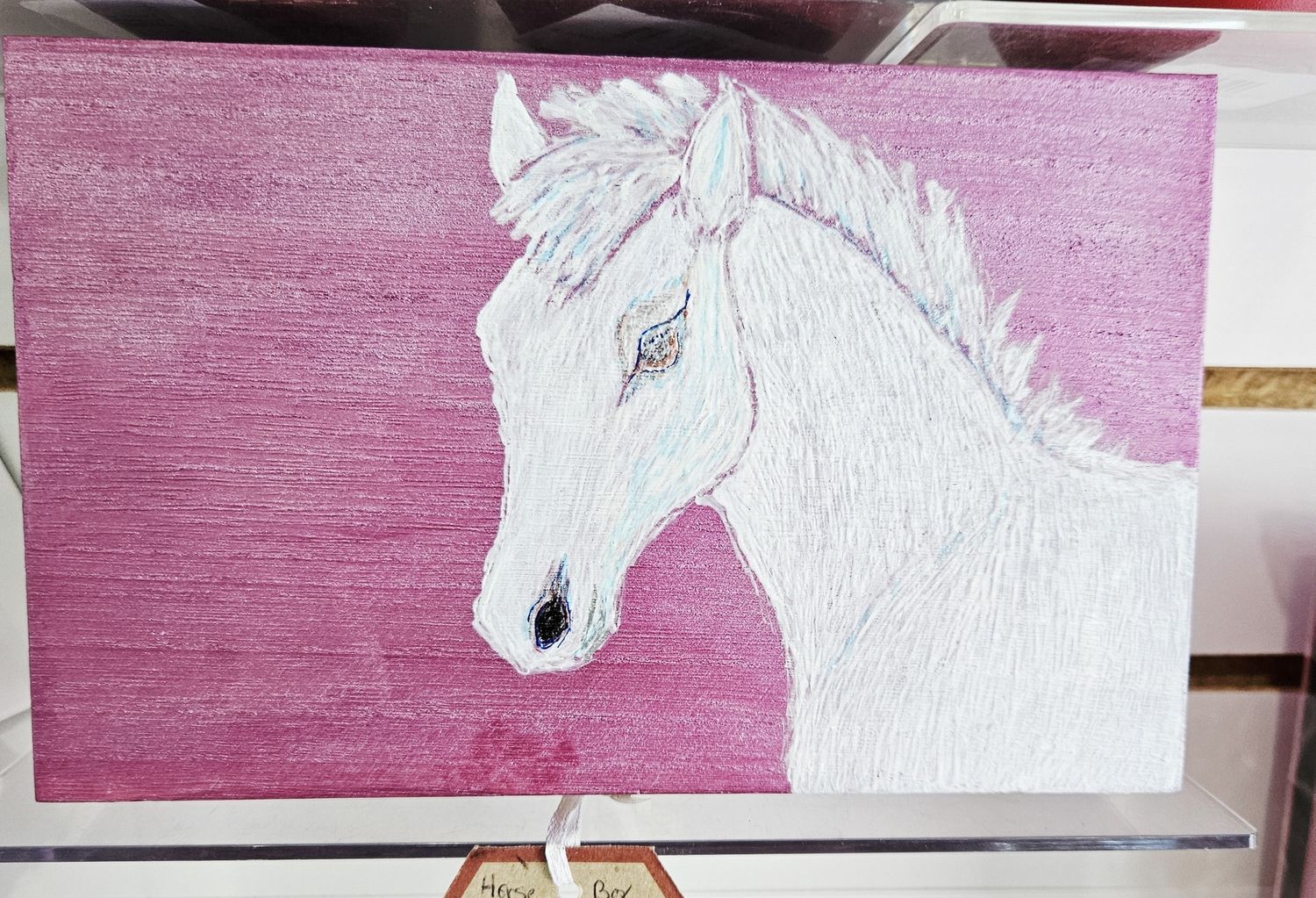 Painted Horse Keepsake Box