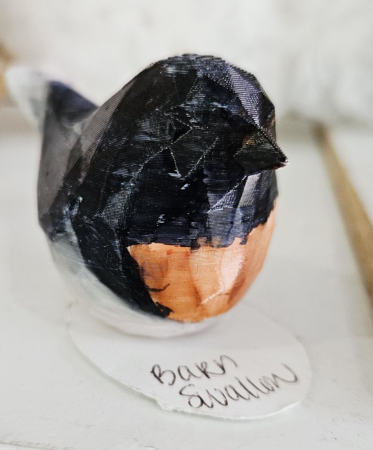 Barn Swallow 3D Bird