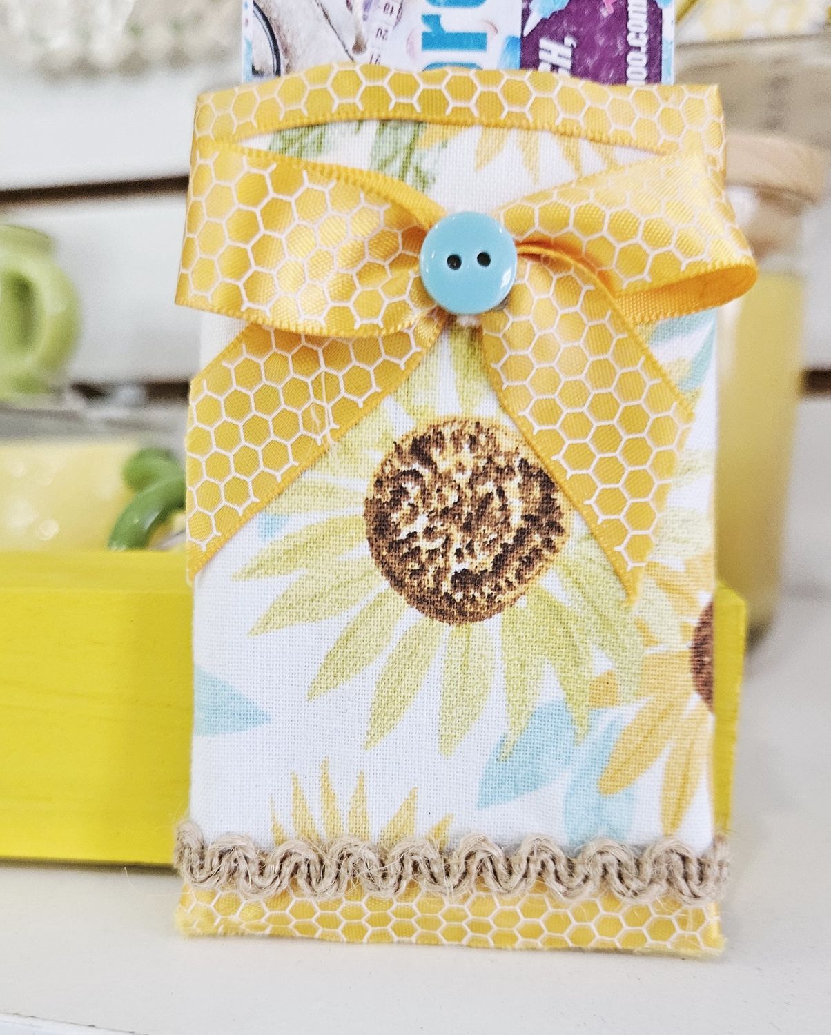 Sunflower Gift Card Holder