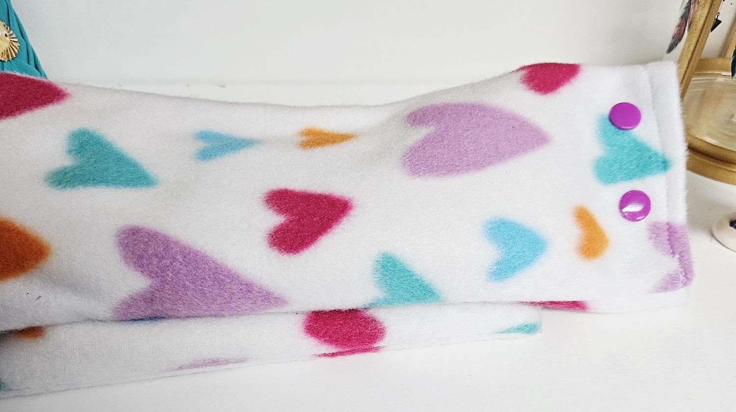 Colorful Hearts Rice Bag