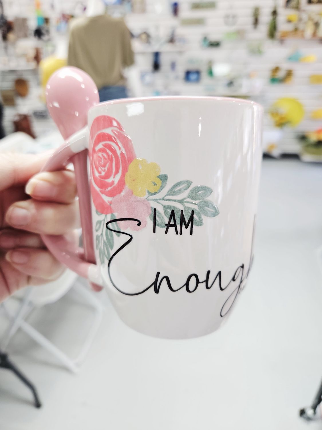You Are Enough Spoon Mug