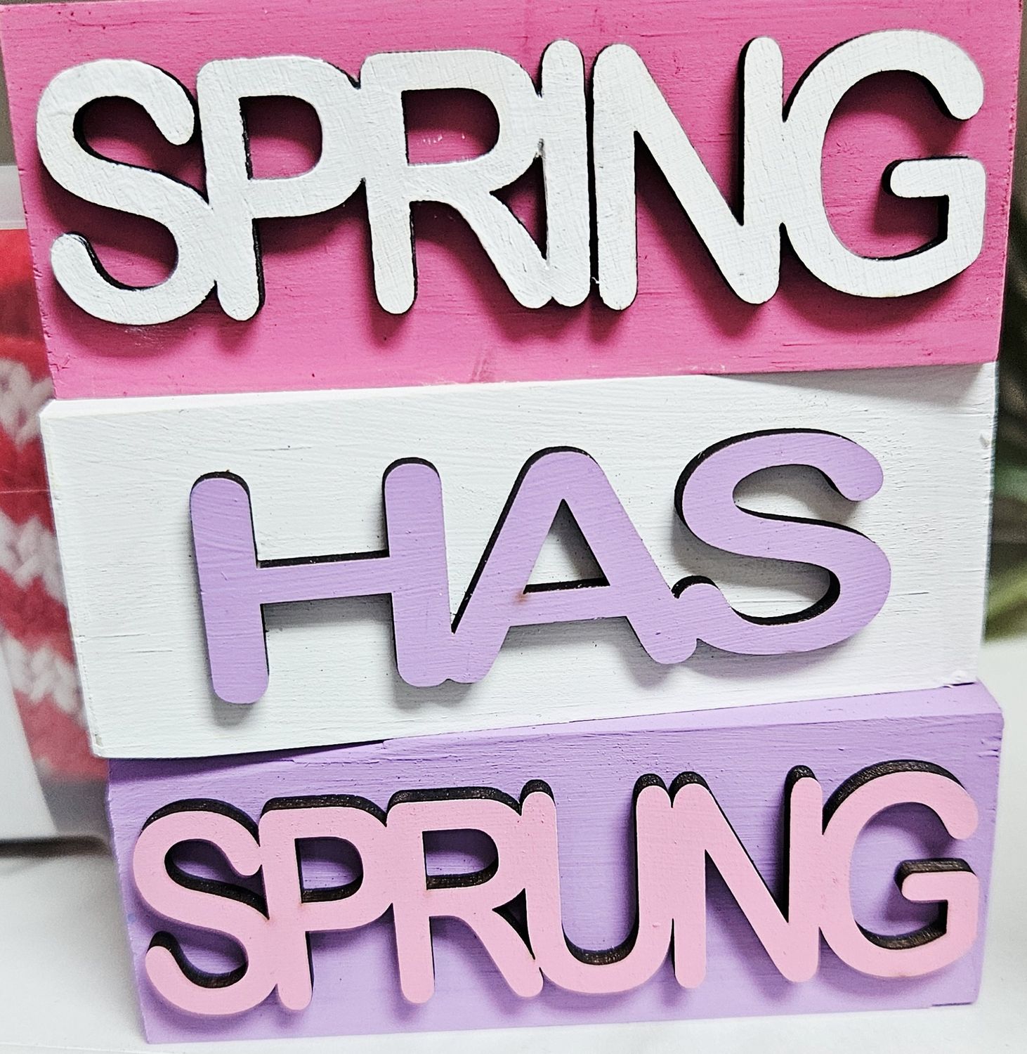 spring has sprung blocks