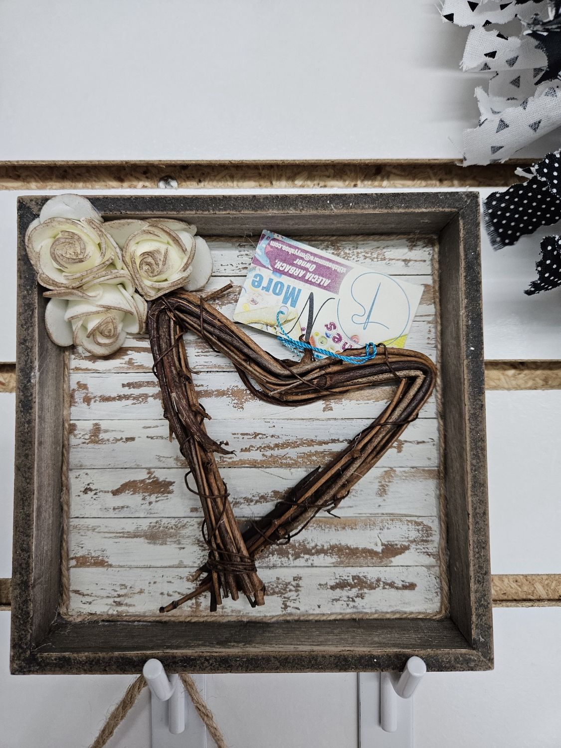 Wood Heart Wall Hanging